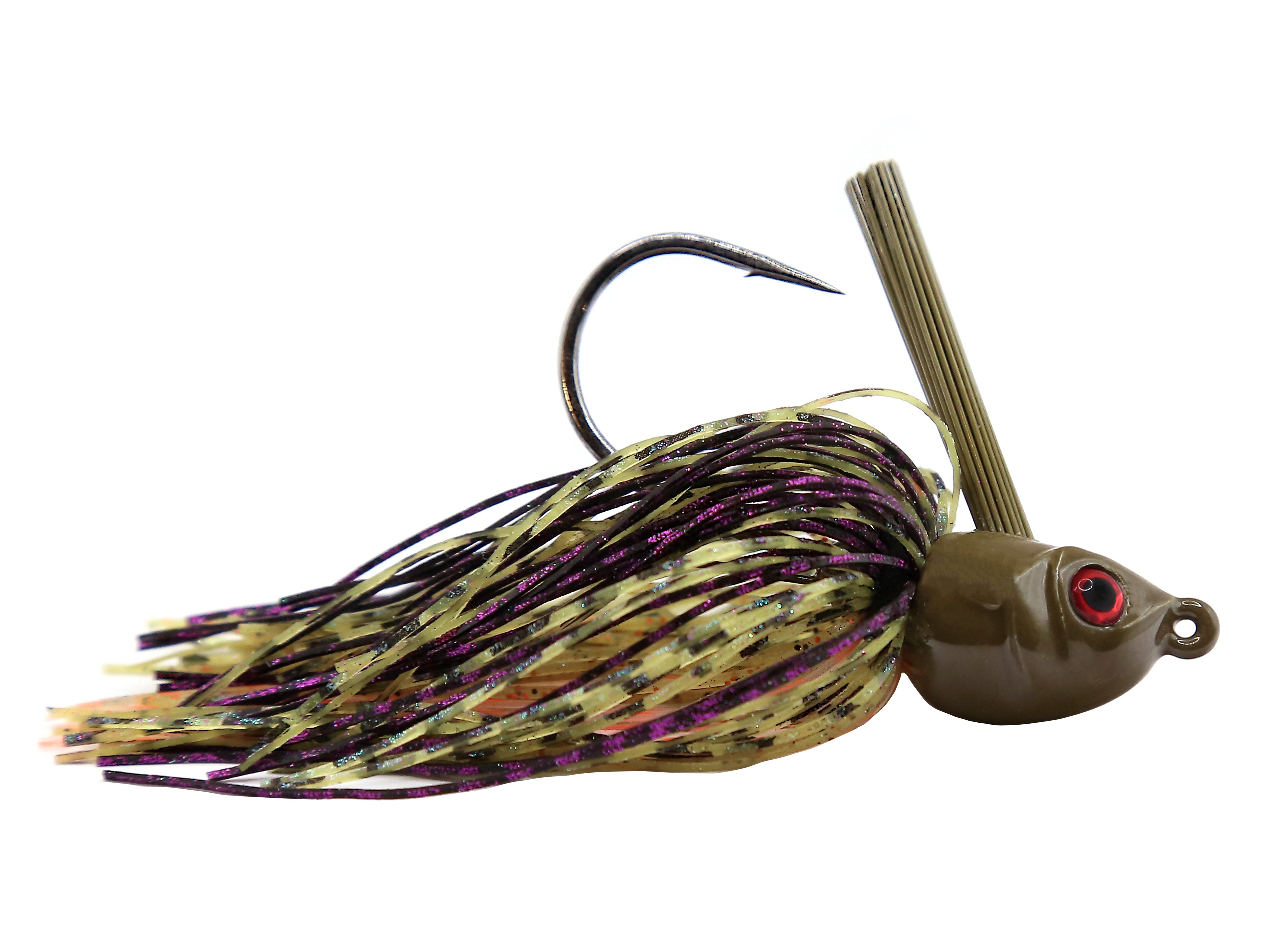 fish scale punch lure Epic Baits Grass Punch Jig Camo 1 oz GP1ozBlueBayou